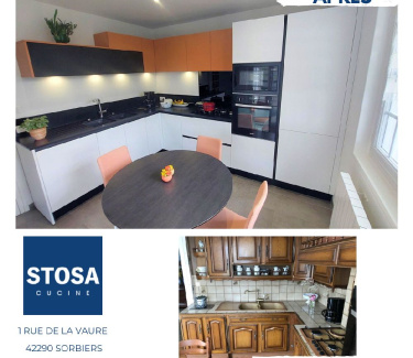 Des cuisines hautes en couleur